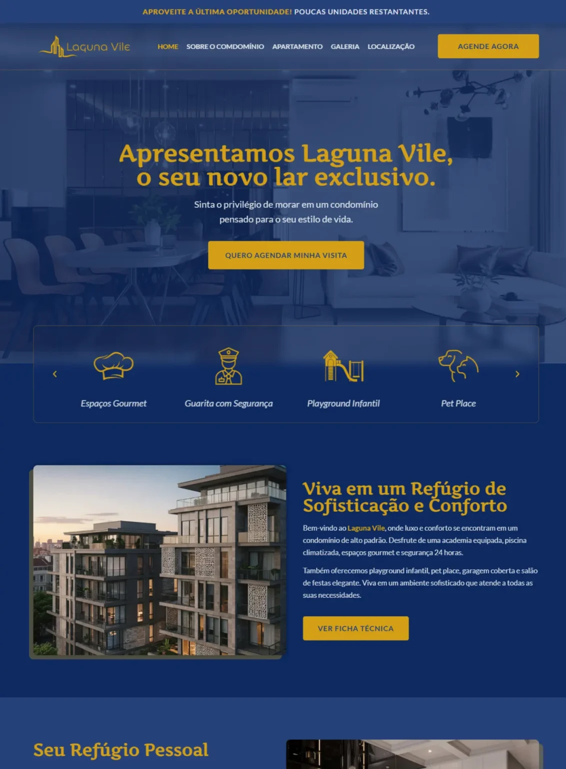 Imobiliaria Lancamento Landing Page